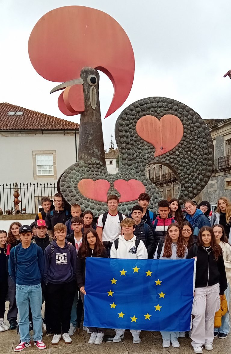 Receção a alunos da Eslováquia