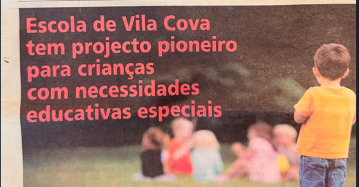 Agrupamento de Escolas de Vila Cova em destaque no Jornal Barcelos Popular